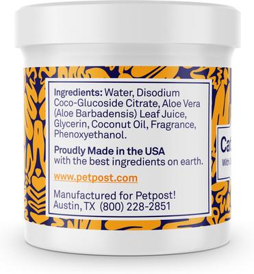 Ear Wipes with Coconut Oil & Aloe Vera for Cats, 100 count