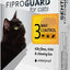 Tratamiento localizado FiproGuard contra pulgas y garrapatas para gatos, 6 dosis (suministro para 6 meses)