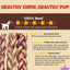 6-inch Braided Bully Stick Dog Treats, 5 count
