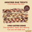 6-inch Braided Bully Stick Dog Treats, 5 count
