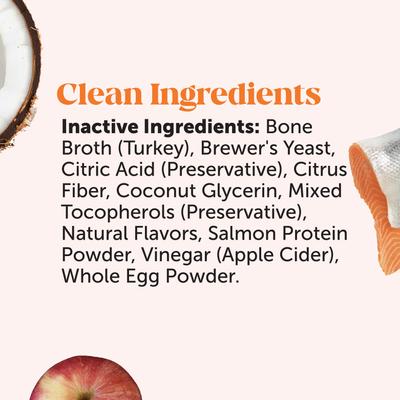 Glucosamine + Salmon Oil Turkey Flavored Joint Support Liquid Supplement for Dogs, 12-fl oz bottle