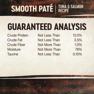 CORE Tiny Tasters - Paté de atún y salmón, alimento para gatos sin cereales, 1.75 oz (paquete de 12)