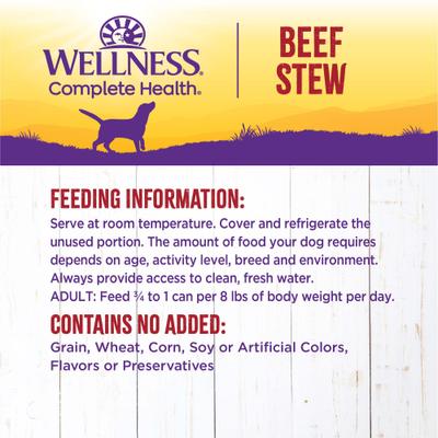 Beef Stew with Carrots & Potatoes Grain-Free Canned Dog Food, 12.5-oz, case of 12