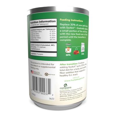Switch Pet Food Transition Dog & Cat Supplement, 15-oz, case of 12