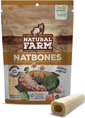 NatBones Chicken Dog Treats, 12 count