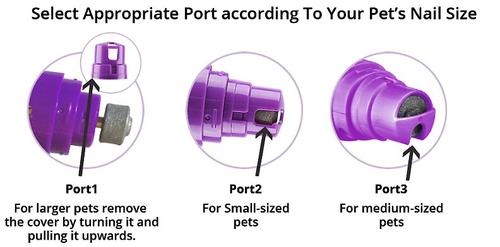Electronic Dog & Cat Nail Grinder with USB Charger