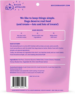 Berries & Cream Soft & Chewy Dog Treats, 6-oz bag