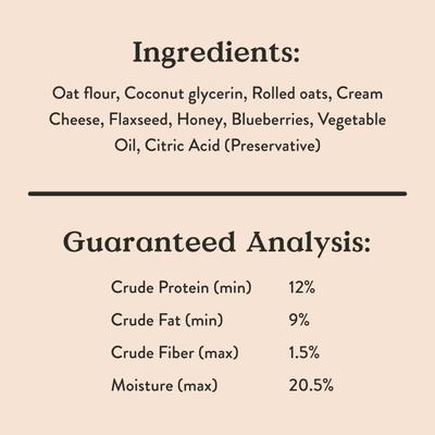 Berries & Cream Soft & Chewy Dog Treats, 6-oz bag