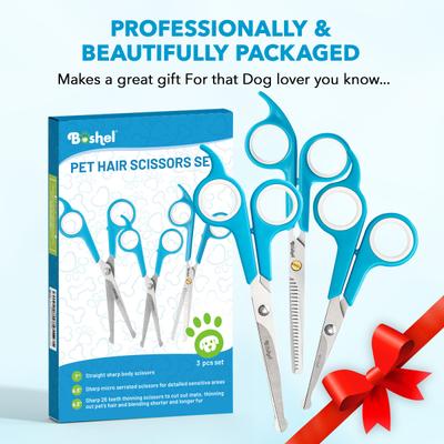 Dog Grooming Scissors Set