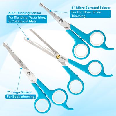 Dog Grooming Scissors Set