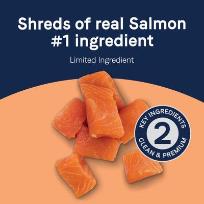 Pure Protein Wild-Caught Salmon Recipe in Gravy Grain-Free Wet Dog Food Topper, 3-oz pouch, case of 12