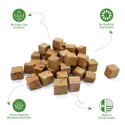 Beef Liver Grain-Free Freeze-Dried Dog Treats, 3-oz bag