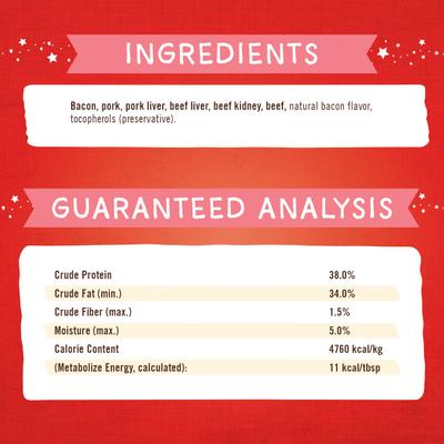 Paquete: Stella & Chewy's Marie's Magical Dinner Dust What's Shak'n Bac'n + Beef Freeze-Dried Dog Food Topper