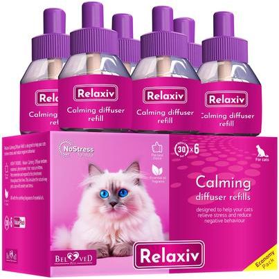 Recambio de difusor calmante para gatos, 6 unidades