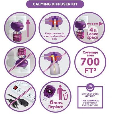 Recambio de difusor calmante para gatos, 6 unidades