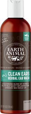 Apothecary Clean Ears Natural Grooming Herbal Ear Wash Cleanser for Dogs & Cats, 4-fl oz bottle