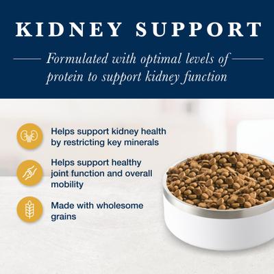 K+M Kidney + Mobility Support Grain-Free Dry Cat Food, 7-lb bag