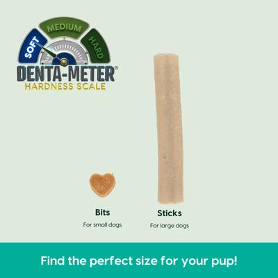 Breath Bursts Peppermint Bits Small Dental Dog Treats, 4-oz bag