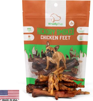 Smoked Chicken Feet Dog Treats, 10 count