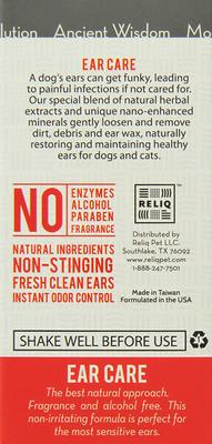 Advanced Dog & Cat Ear Solution, 4-fl oz bottle