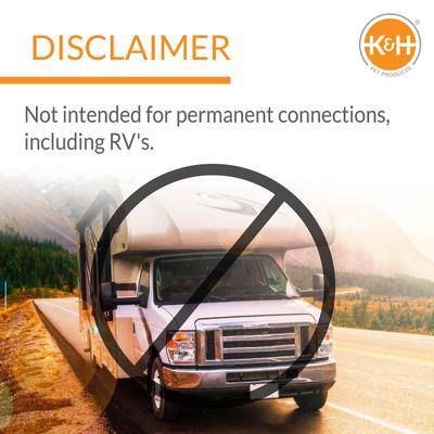 Thermo-Hose Heated Rubber Water Hose, 20-ft