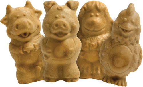 Healthy Edibles Long Lasting Puppy Lamb & Apple Flavor Dog Bone Treats, Small, 4 count