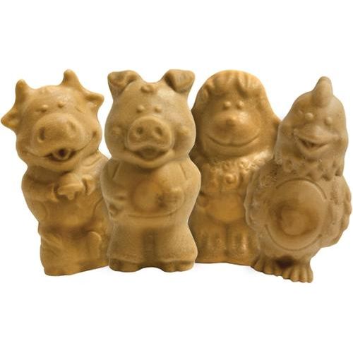 Golosinas de hueso para perro Healthy Edibles de larga duración con sabor a cordero y manzana, tamaño pequeño (4 unidades)