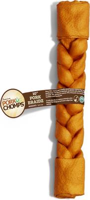 Roasted Braid Dog Treat, 10-in