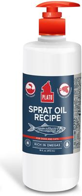 Baltic Sprat Oil Recipe Skin & Coat Supplement for Dogs, 8-fl oz bottle