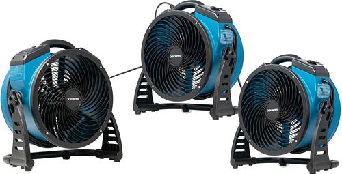 FC-250AD 1560 CFM Variable Speed Pro Brushless DC Motor Air Circulator Utility Fan