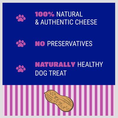 yaky CHARMS Peanut Butter Dog Treats, 12 count