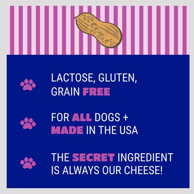 yaky CHARMS Peanut Butter Dog Treats, 12 count