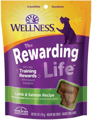 Bundle: Wellness The Rewarding Life Lamb & Salmon + Beef & Turkey Dog Treats
