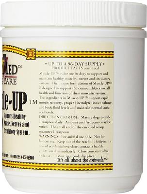 Muscle-Up Dog Supplement, 16-oz tub