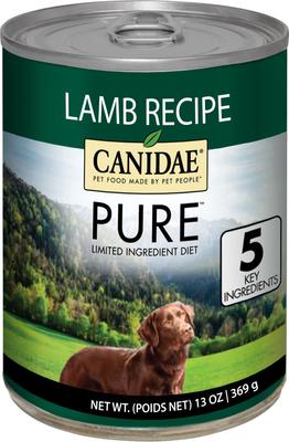 Bundle: CANIDAE PURE Limited Ingredient Duck & Turkey Recipe + Lamb Recipe Canned Dog Food