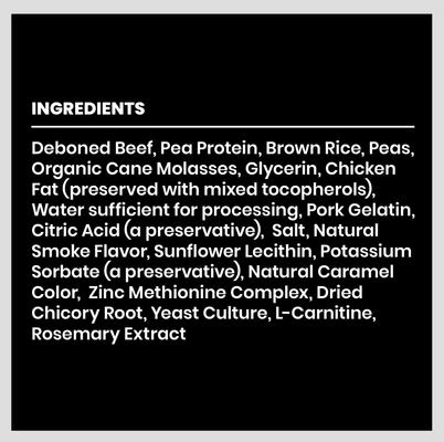 Hi-Pro Strips Tender Beef Recipe High Protein Savory Snack Dog Treats, 14-oz bag