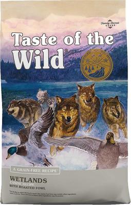 Bundle: Taste of the Wild Wetlands Grain-Free Dry + Canned Dog Food