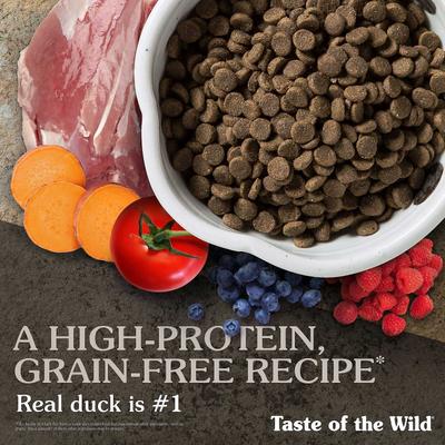 Bundle: Taste of the Wild Wetlands Grain-Free Dry + Canned Dog Food