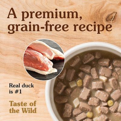 Bundle: Taste of the Wild Wetlands Grain-Free Dry + Canned Dog Food