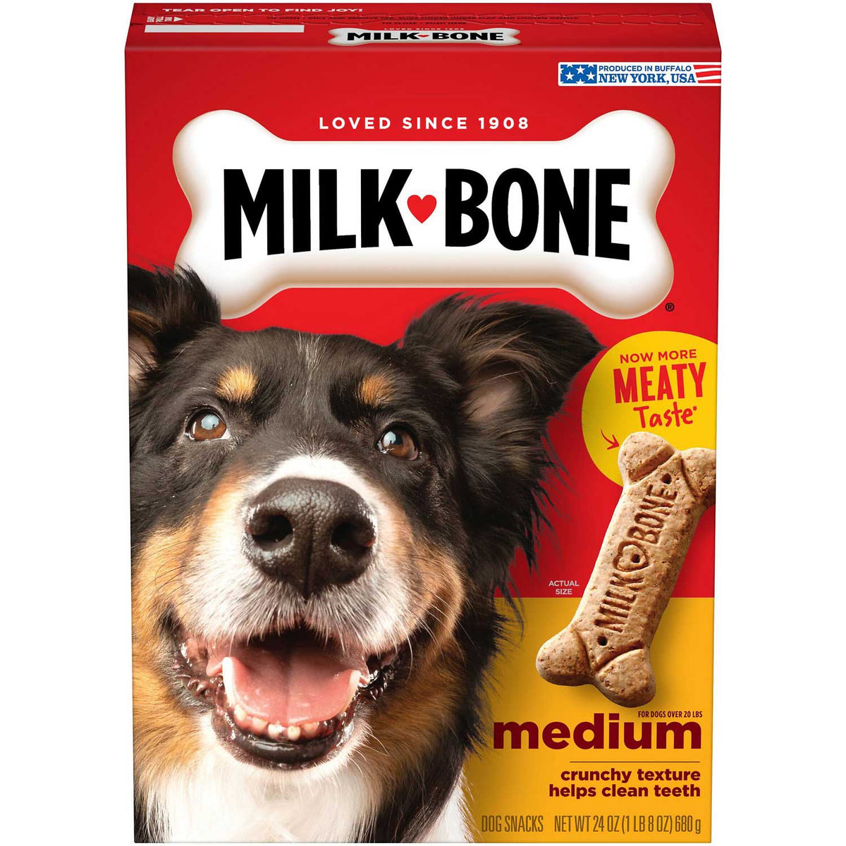 Milk-Bone Original Medium caja de galletas 24 oz 680 g