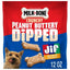 Milk-Bone Peanut Buttery Dipped con Jif sabor crema de cacahuate bolsa 12 oz (340 g)