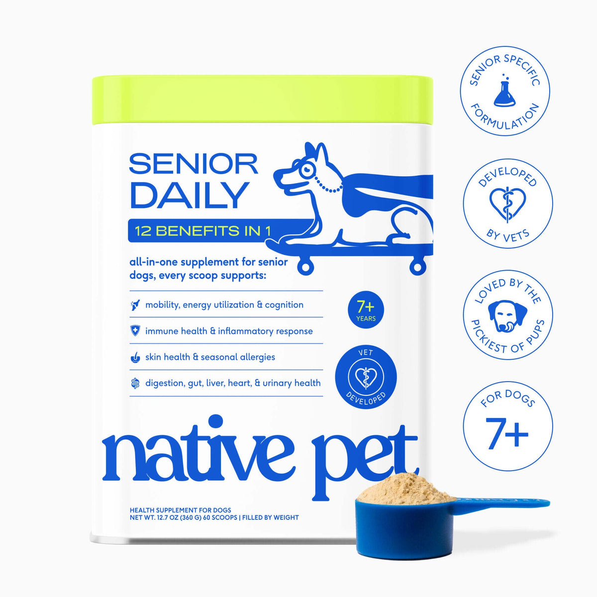 Native Pet Senior Daily 360 g