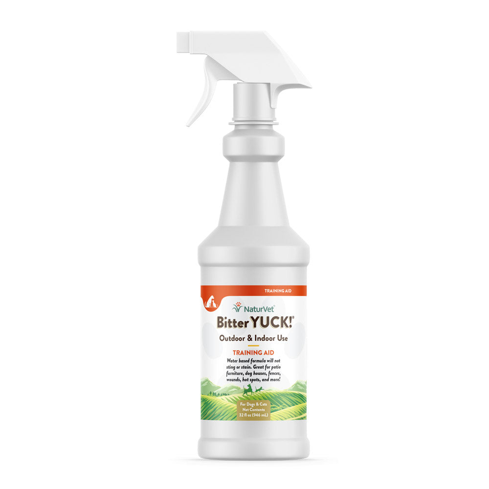 NaturVet Bitter YUCK! No Chew Spray 32 fl oz (imagen oficial)