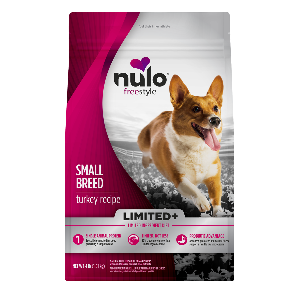 Nulo FreeStyle Limited+ Small Breed Turkey 2495 g