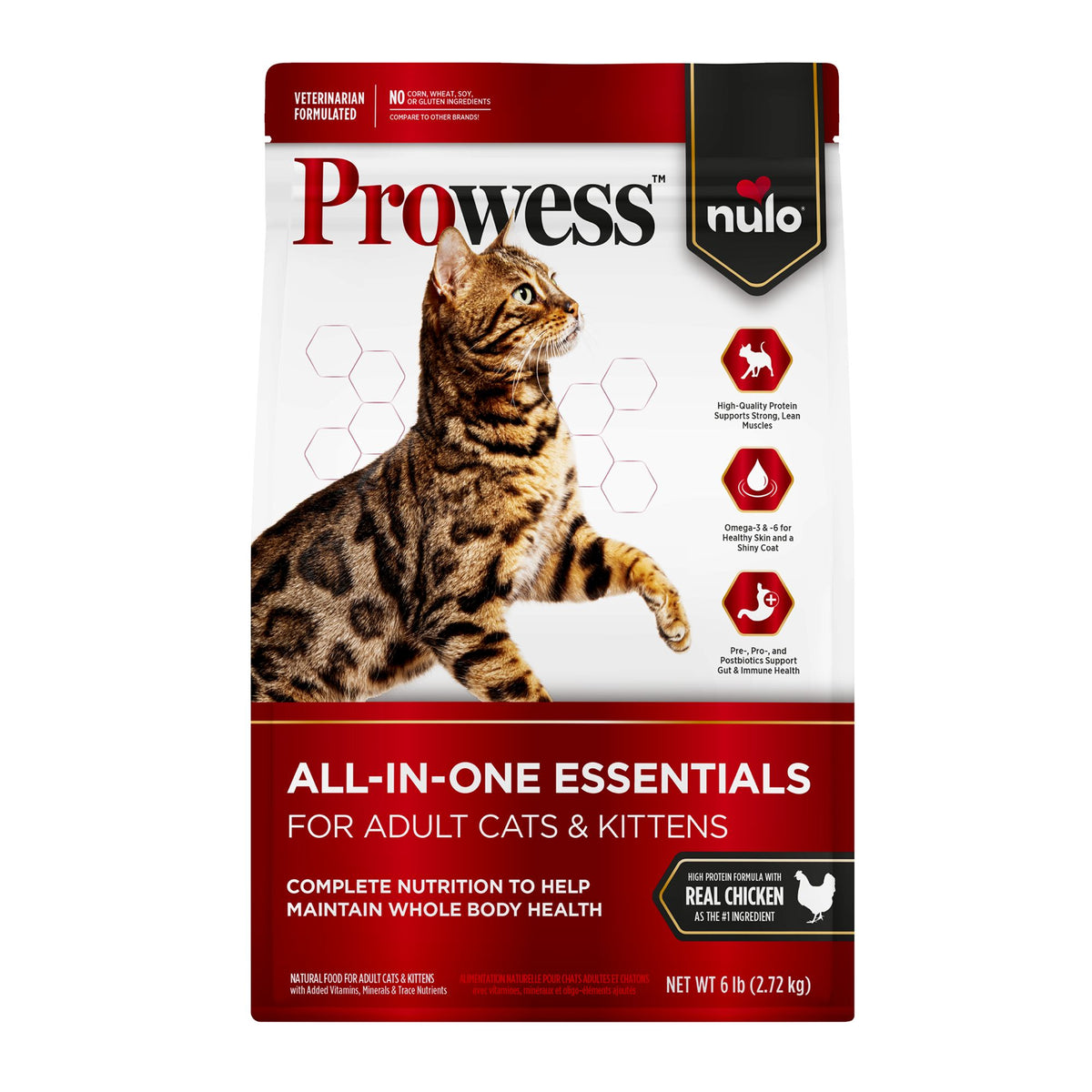 Nulo Prowess All-in-One Essentials, bolsa 6 lb / 2.72 kg