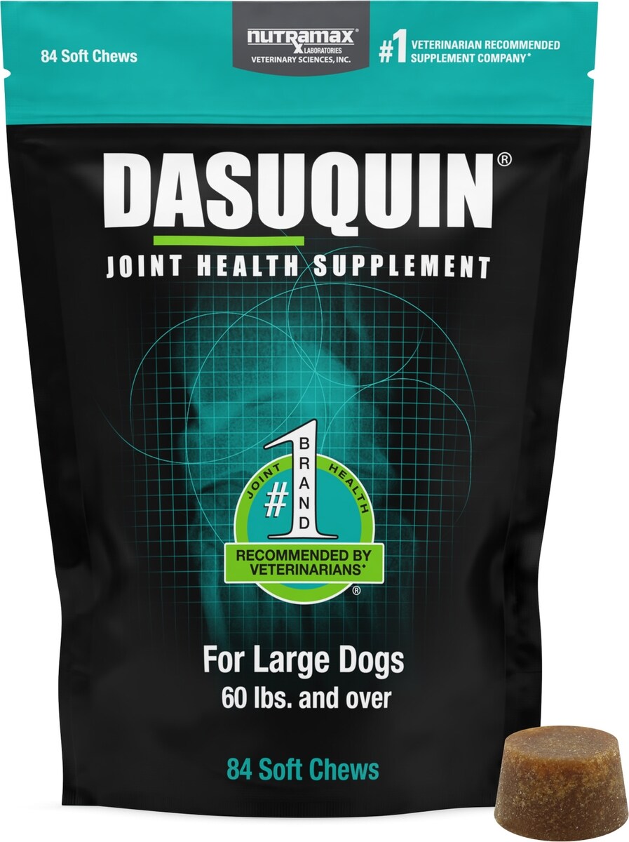 Nutramax Dasuquin sin MSM para perros grandes, 84 masticables blandos
