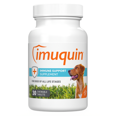 Nutramax Imuquin Immune Support, 30 tabletas masticables para perros