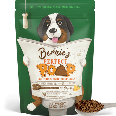 Bernie's Perfect Poop, Queso Cheddar, 120 g